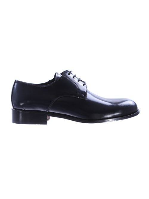 Leather derby shoes DI MELLA | GE0201BLU